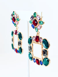 Renaissance Stones Earrings-230 Jewelry-ICCO ACCESSORIES-Coastal Bloom Boutique, find the trendiest versions of the popular styles and looks Located in Indialantic, FL