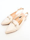 Croc Flat Slingback Sandals - Latte-250 Shoes-RagCompany-Coastal Bloom Boutique, find the trendiest versions of the popular styles and looks Located in Indialantic, FL
