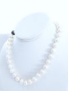 Cream Pearl Magnetic Necklace-230 Jewelry-NYC-Coastal Bloom Boutique, find the trendiest versions of the popular styles and looks Located in Indialantic, FL