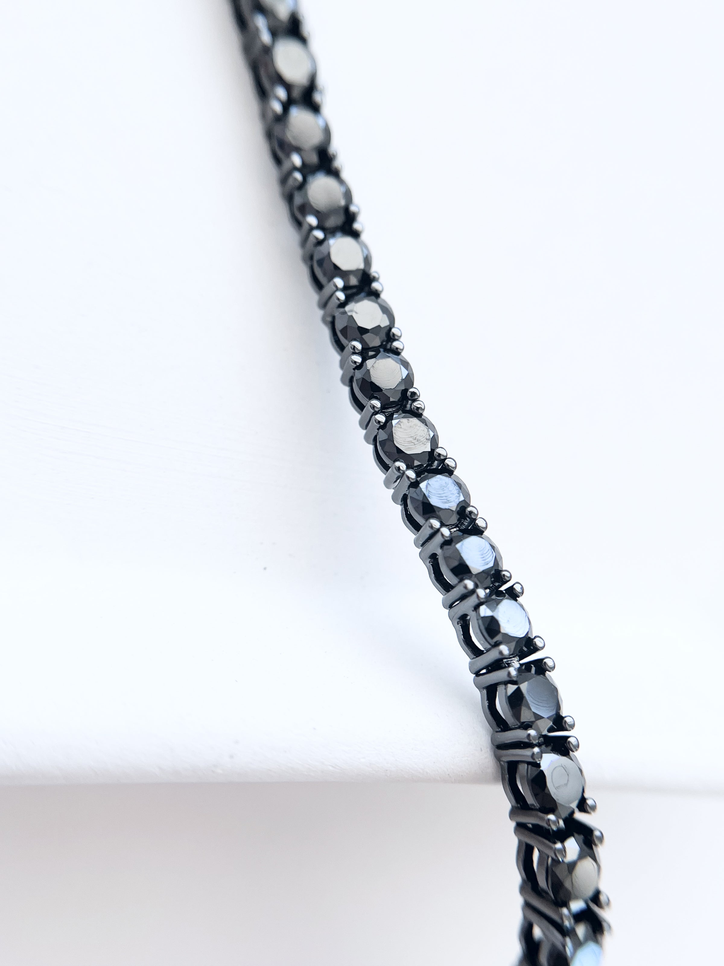 Thick Black Serendipity Bracelet-230 Jewelry-Radium-Coastal Bloom Boutique, find the trendiest versions of the popular styles and looks Located in Indialantic, FL