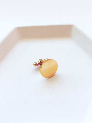 Stainless Steel Engravable Round Cuff Link-230 Jewelry-Atlanta Jewelers Supply-Coastal Bloom Boutique, find the trendiest versions of the popular styles and looks Located in Indialantic, FL