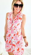 Lotus Mini Dress-200 Dresses/Jumpsuits/Rompers-DOLMA-Coastal Bloom Boutique, find the trendiest versions of the popular styles and looks Located in Indialantic, FL