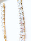 Jagged Baguette CZ Bracelet - Gold-230 Jewelry-Lordane-Coastal Bloom Boutique, find the trendiest versions of the popular styles and looks Located in Indialantic, FL