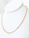 Paperclip Necklace-230 Jewelry-Wona-Coastal Bloom Boutique, find the trendiest versions of the popular styles and looks Located in Indialantic, FL