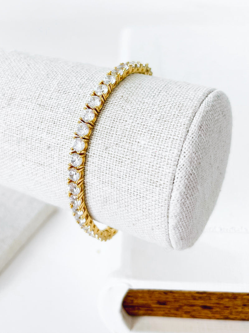 Sterling Eternity Bracelet-230 Jewelry-NYC-Coastal Bloom Boutique, find the trendiest versions of the popular styles and looks Located in Indialantic, FL