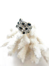 NYC DY Black Twist Ring Two Tone-230 Jewelry-NYC-Coastal Bloom Boutique, find the trendiest versions of the popular styles and looks Located in Indialantic, FL