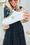 CB Wild Stars Lace Up Sneakers-250 Shoes-PMK Shoes-Coastal Bloom Boutique, find the trendiest versions of the popular styles and looks Located in Indialantic, FL