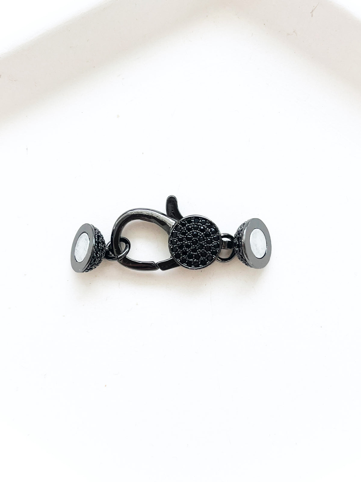 CB Black Magnet Charm Clasp Adapter Extension-230 Jewelry-P&K NYC-Coastal Bloom Boutique, find the trendiest versions of the popular styles and looks Located in Indialantic, FL