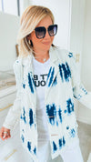 Acid Wash Denim Blazer-160 Jackets-SIGNATURE 8-Coastal Bloom Boutique, find the trendiest versions of the popular styles and looks Located in Indialantic, FL