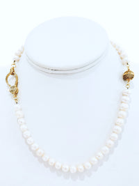 CB Collection Essentials Pearl Magnetic Necklace-230 Jewelry-NYC-Coastal Bloom Boutique, find the trendiest versions of the popular styles and looks Located in Indialantic, FL