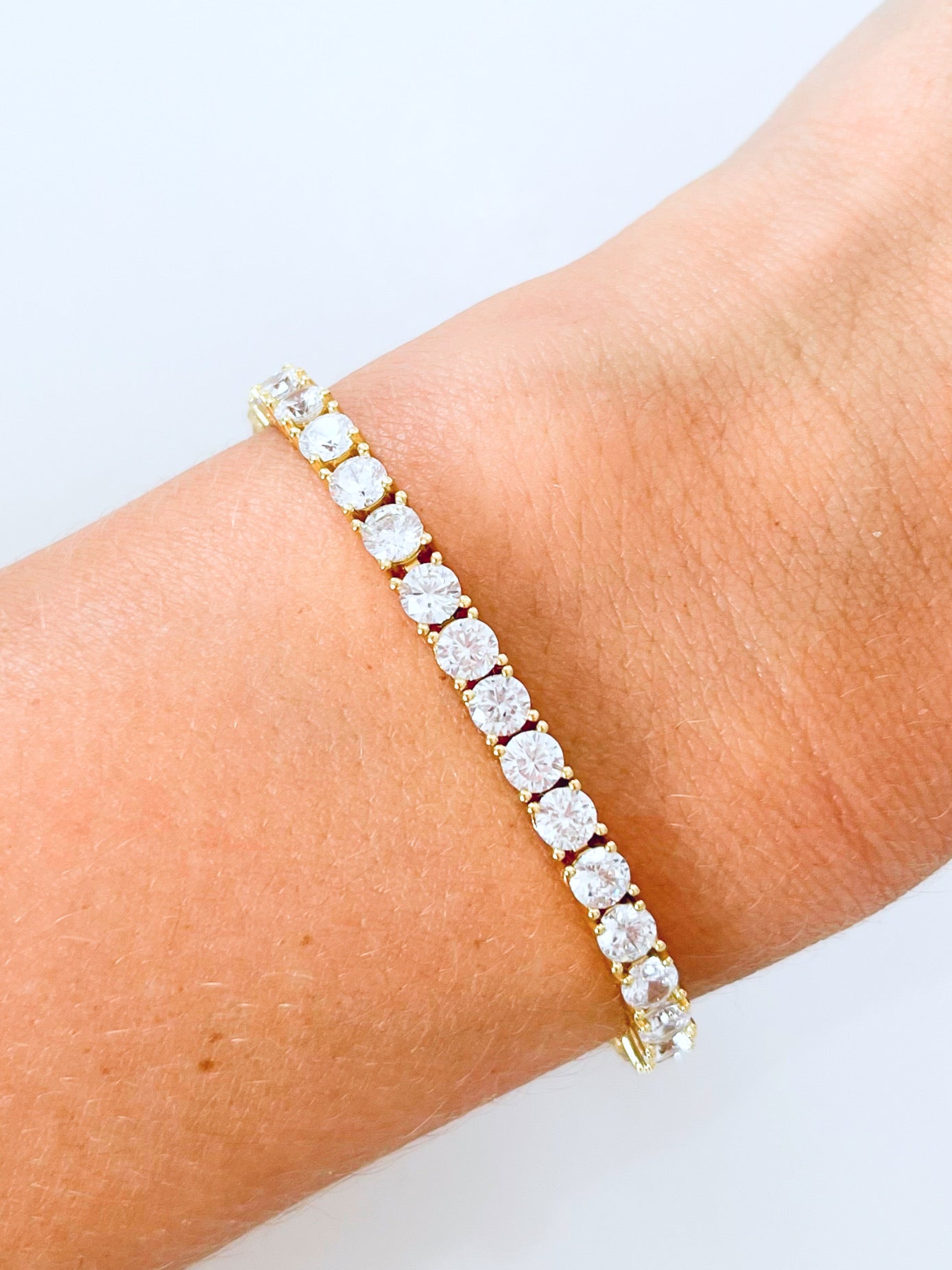 Sterling Eternity Bracelet-230 Jewelry-NYC-Coastal Bloom Boutique, find the trendiest versions of the popular styles and looks Located in Indialantic, FL