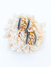 Cable Twist Half Hoops-230 Jewelry-Golden Stella-Coastal Bloom Boutique, find the trendiest versions of the popular styles and looks Located in Indialantic, FL