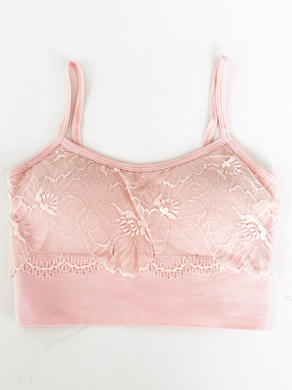 Crazy Beautiful Lace Bra - Blush-220 Intimates-Elietian-Coastal Bloom Boutique, find the trendiest versions of the popular styles and looks Located in Indialantic, FL