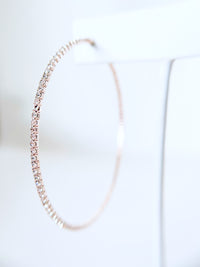 CZ Hoops-230 Jewelry-Golden Stella-Coastal Bloom Boutique, find the trendiest versions of the popular styles and looks Located in Indialantic, FL