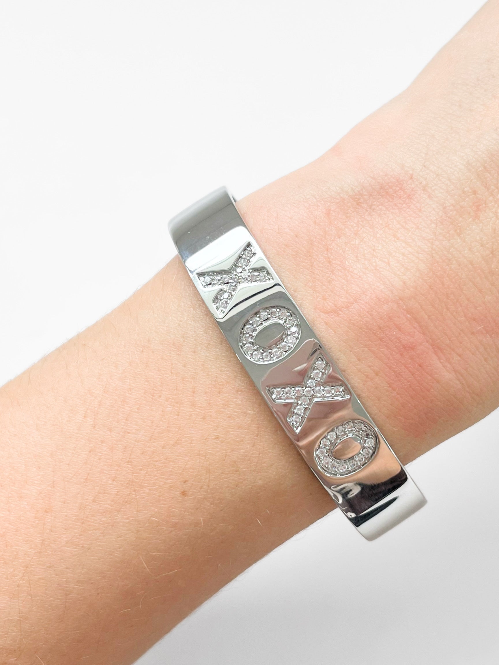 XOXO Cuff Bracelet-230 Jewelry-NYC-Coastal Bloom Boutique, find the trendiest versions of the popular styles and looks Located in Indialantic, FL